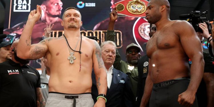 Walka Usyk — Dubois o tytuł niekwestionowanego mistrza świata odbędzie się 19 lipca w Londynie. Transmisja na MEGOGO od godz. 19:00, główna walka — po 23:30.