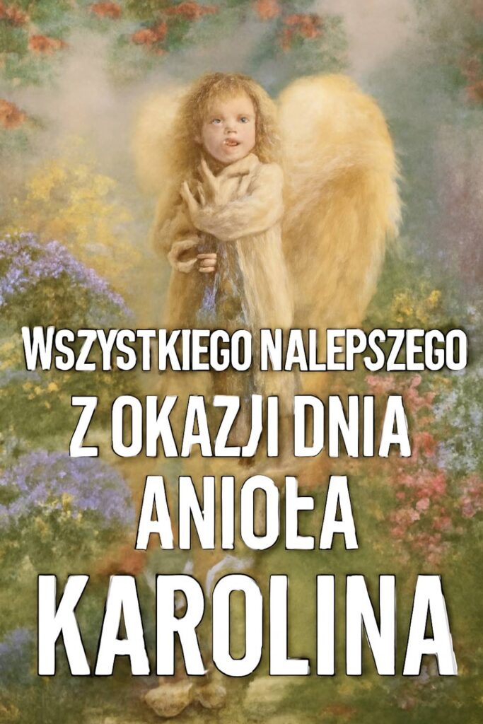 Dzień Anioła Karoliny 2025: kiedy obchodzone są imieniny, historia, życzenia z obrazkami, wierszami i własnymi słowami