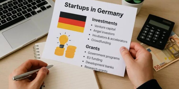 Przewodnik po możliwościach finansowania startupów w Niemczech: dotacje, kapitał wysokiego ryzyka, anioły biznesu, crowdfunding i kredyty bankowe. Jak skutecznie pozyskać środki na rozwój firmy.