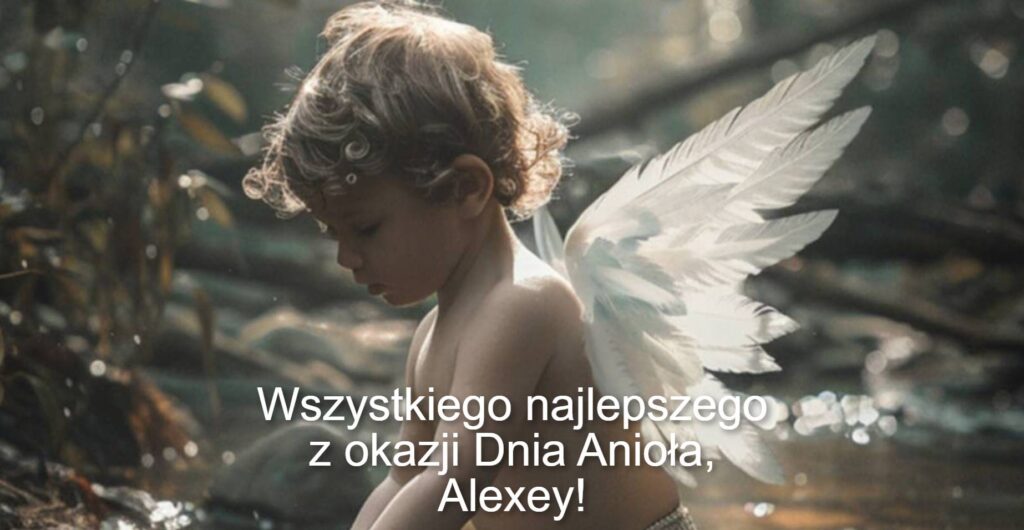 Dzień Anioła Aleksieja 2025: kiedy obchodzą imieniny, obrazki do życzeń, wiersze i proza