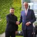 Wołodymyr Zełenski w Berlinie spotkał się z Friedrichem Merzem przed wideokonferencją z Donaldem Trumpem oraz przywódcami europejskimi.