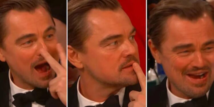 Leonardo DiCaprio stał się memem po emocjonalnym wideo z „Złotych Globów”, w którym żartował o reakcji koleżanki na zwycięstwo K-popu.