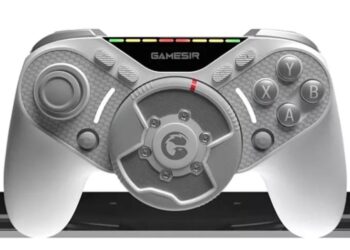 GameSir zapowiedziała kontroler Swift Drive z mini-kierownicą do wyścigów. Turbo Drive i Swift Drive zostaną zaprezentowane na CES 2026 w Las Vegas.