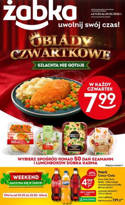 Promocje w Żabka: obiady, przekąski i napoje w atrakcyjnych cenach