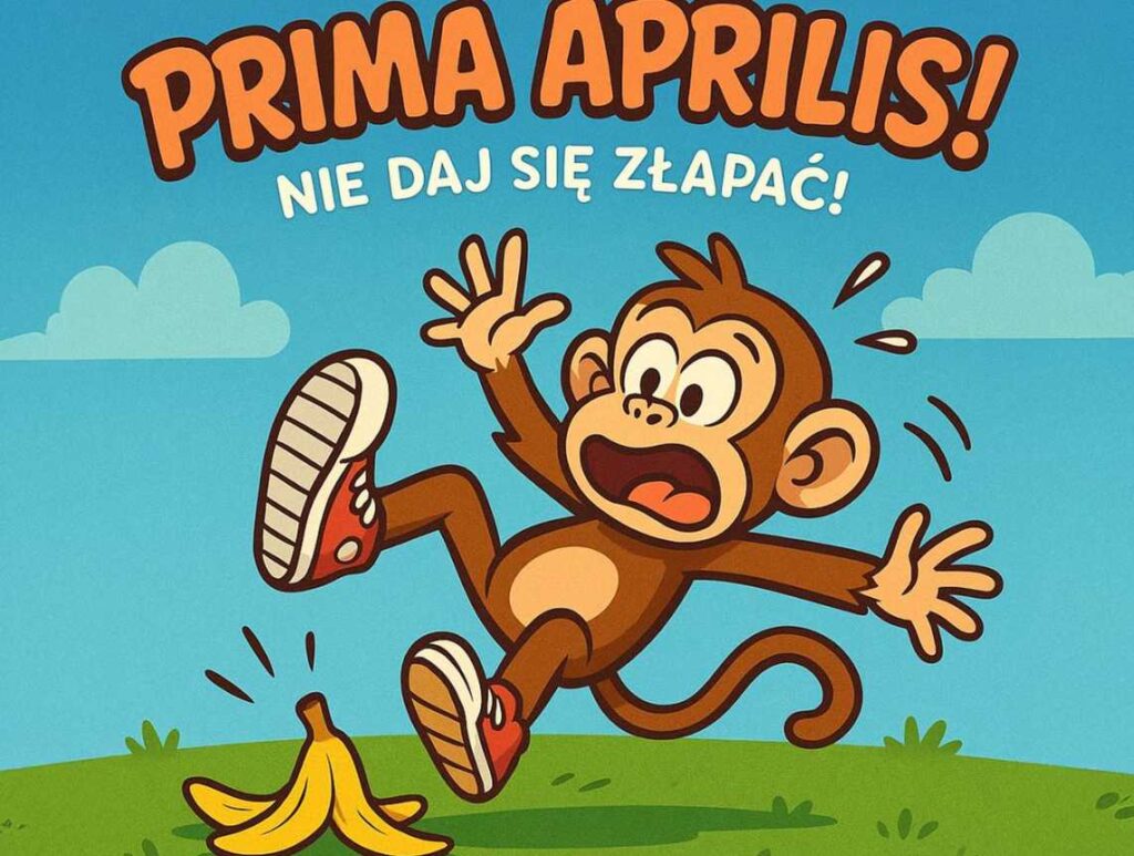 1 kwietnia – Prima Aprilis: życzenia w obrazkach, wierszach, prozą, krótkich SMS-ach, kartkach i GIF-ach