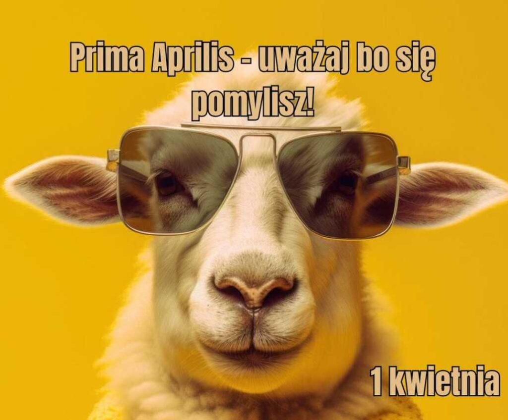 1 kwietnia – Prima Aprilis: życzenia w obrazkach, wierszach, prozą, krótkich SMS-ach, kartkach i GIF-ach