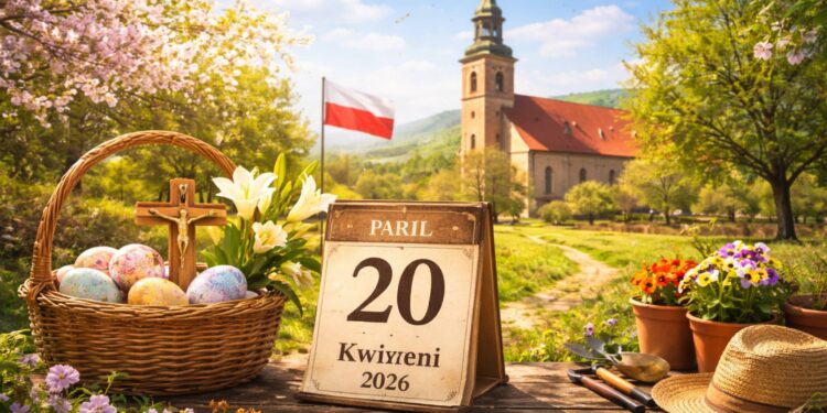 Dowiedz się, jakie święta i daty pamięci przypadają 20 kwietnia 2026 roku w Polsce: kalendarz kościelny, wydarzenia międzynarodowe, przesądy i zakazy dnia.