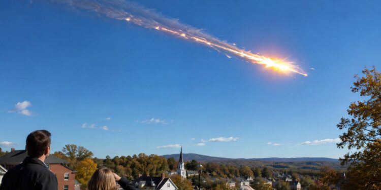 NASA poinformowała o eksplozji meteoru nad USA 29 maja. Ciało niebieskie rozpadło się w atmosferze, wywołując falę uderzeniową o sile 300 ton trotylu