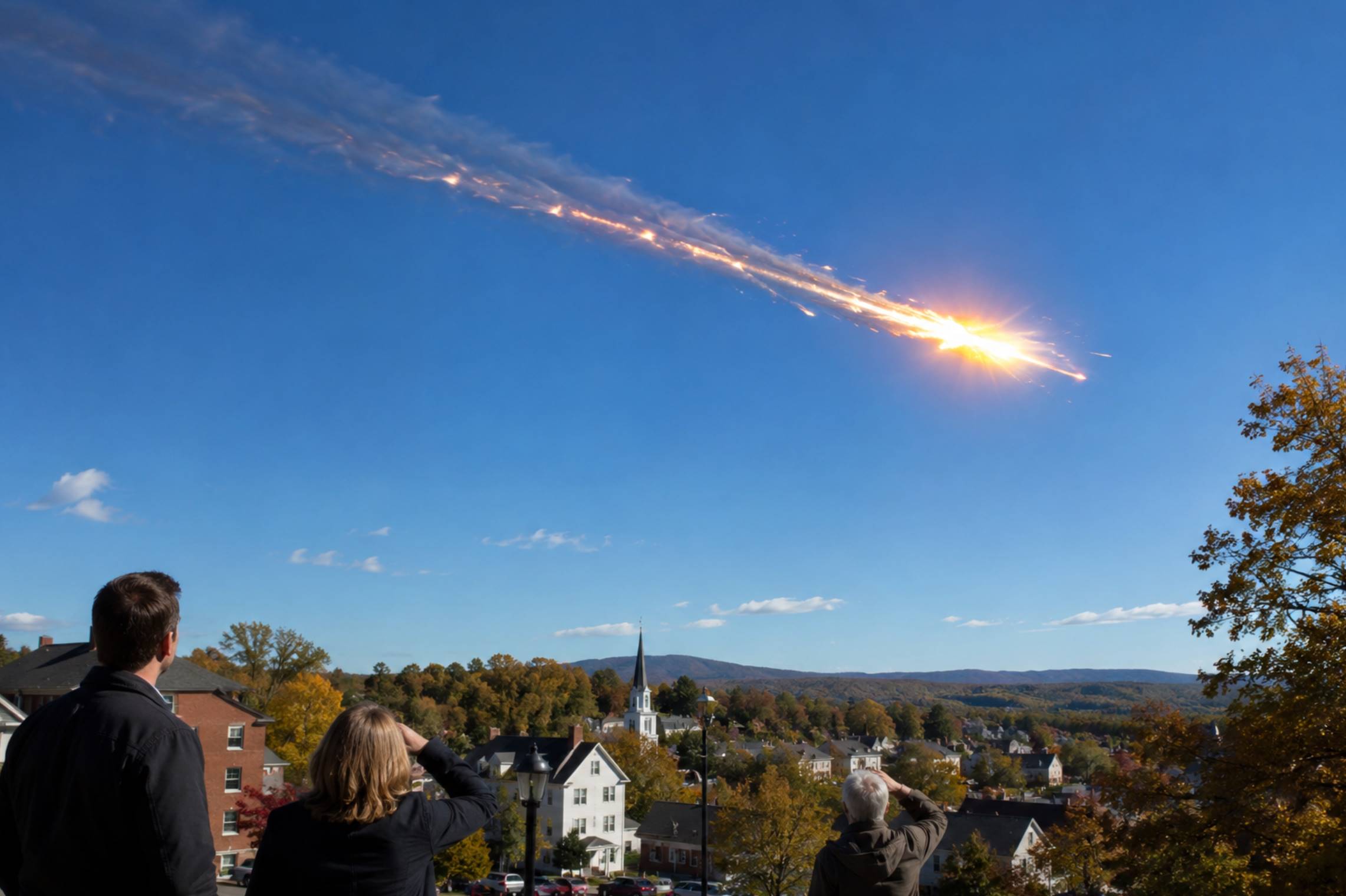 Meteor eksplodował nad USA: NASA oszacowała siłę fali uderzeniowej