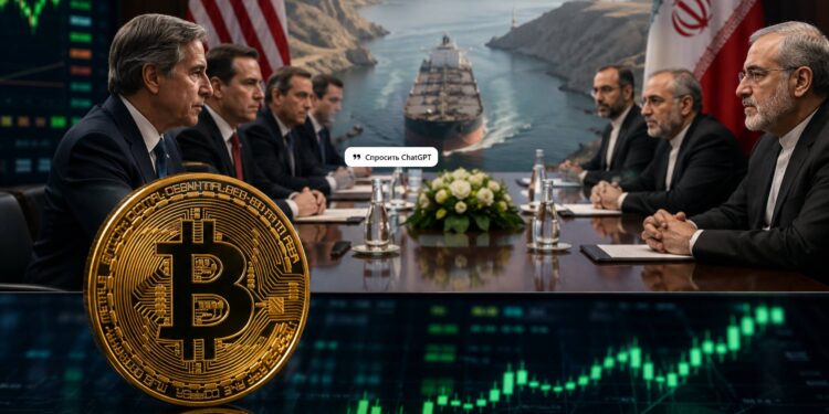 Bitcoin przekroczył poziom 82 000 USD po doniesieniach o możliwym porozumieniu USA i Iranu w sprawie wojny, cieśniny Ormuz, sankcji i programu nuklearnego.