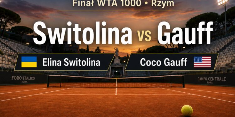 Elina Switolina zagra z Coco Gauff w finale WTA 1000 w Rzymie. Sprawdź, gdzie oglądać mecz, o której start i bilans bezpośrednich spotkań finalistek w Rzymie.