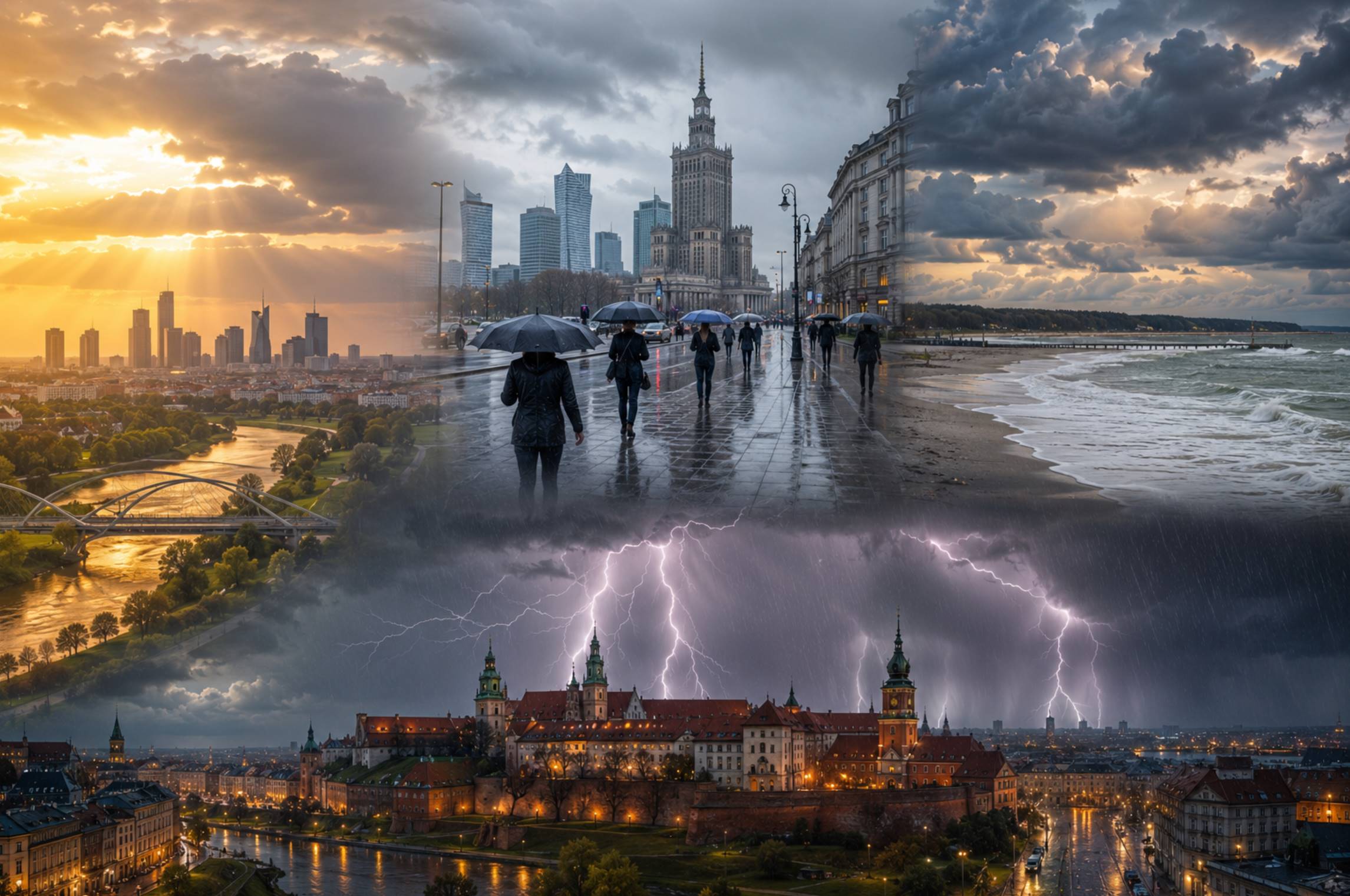 Prognoza pogody w Polsce na 4 czerwca 2026. Deszcz, burze i do 26 stopni