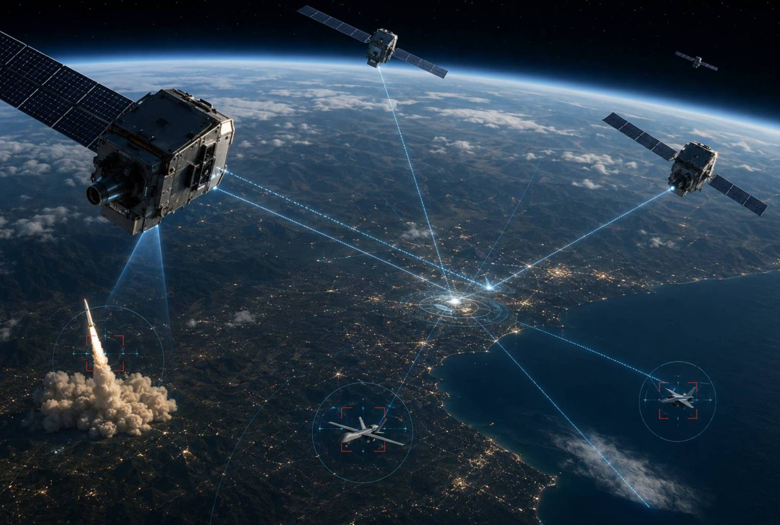 SpaceX stworzy dla USA system śledzenia rakiet, dronów i samolotów za 4,16 mld dolarów