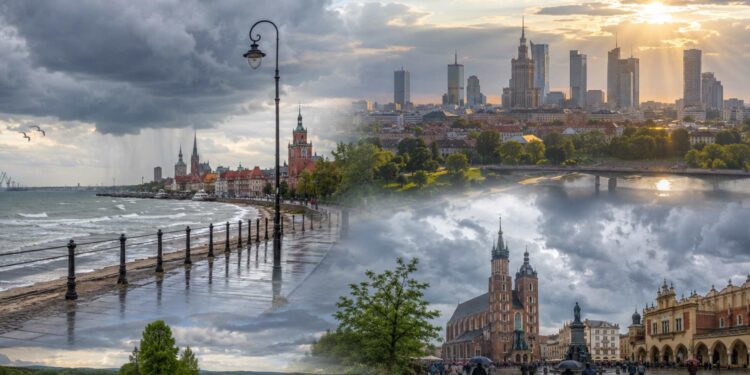 Prognoza pogody w Polsce na 9 czerwca 2026: ciepło, więcej chmur i lokalne opady. Sprawdź temperatury w Warszawie, Krakowie, Gdańsku, Wrocławiu oraz miejscami deszcz