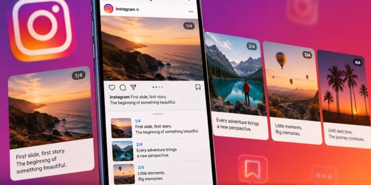 Instagram umożliwił dodawanie osobnych podpisów do slajdów w karuzelach. Jak działa ta funkcja i co zmienia dla twórców oraz marek — przeczytaj wszystkie szczegóły aktualizacji Meta tutaj.