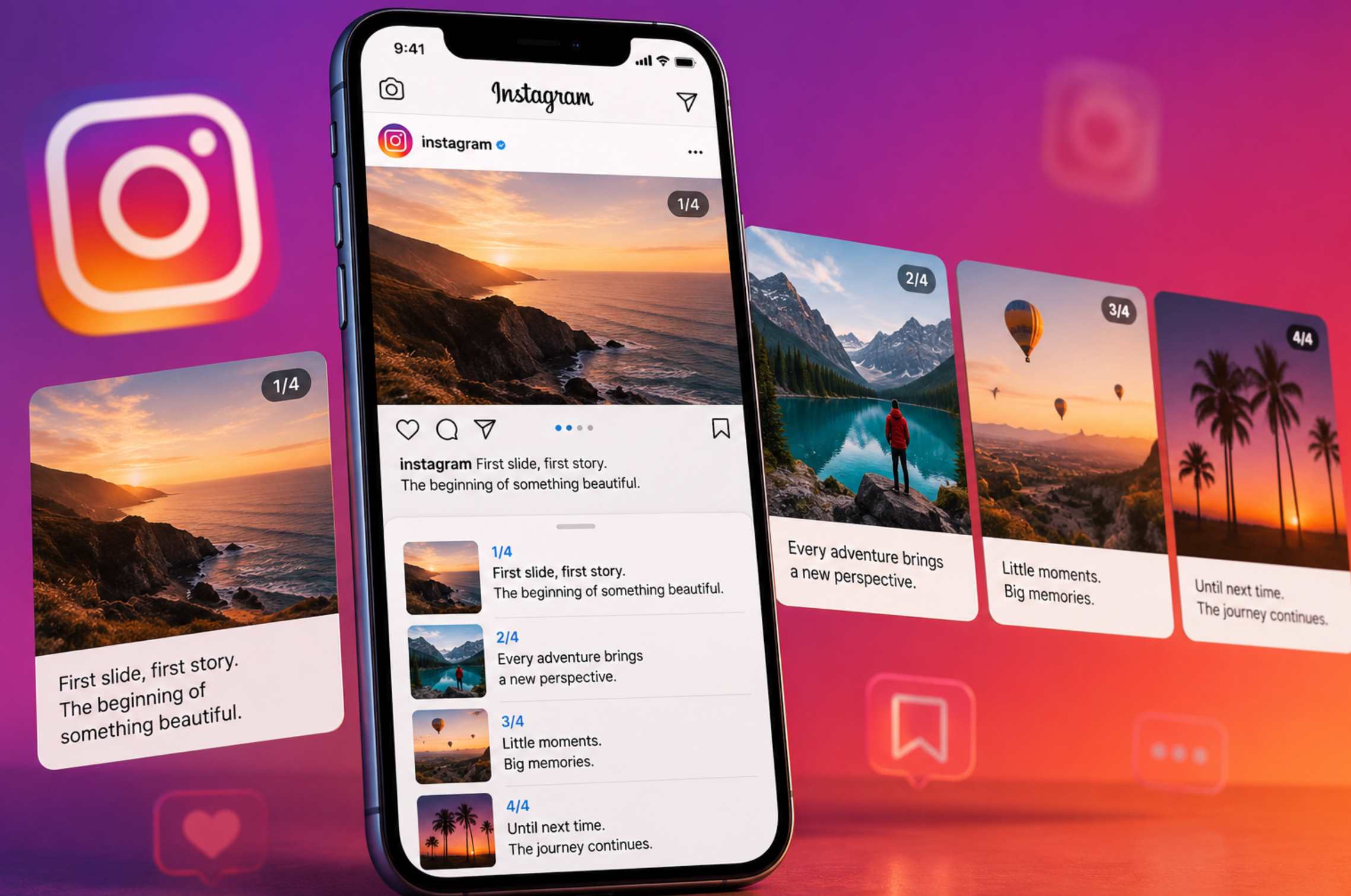 Osobne podpisy na Instagramie: co zmieni się w postach karuzelowych Meta