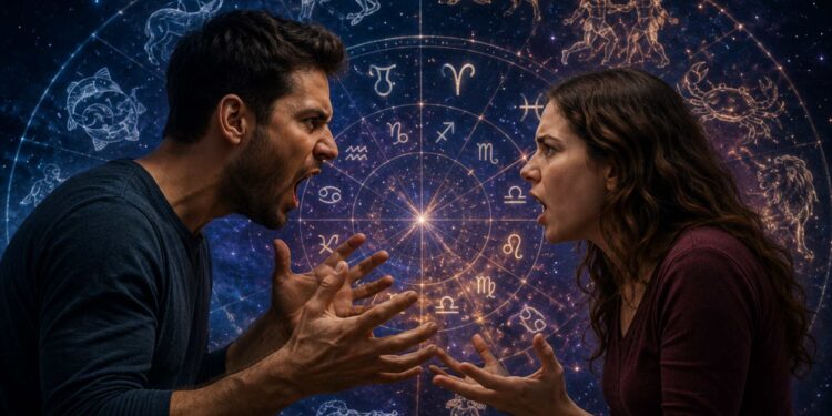 Jak każdy znak zodiaku zachowuje się podczas kłótni: reakcje Barana, Byka, Raka, Lwa, Skorpiona, Ryb i innych znaków w konfliktach i sporach.